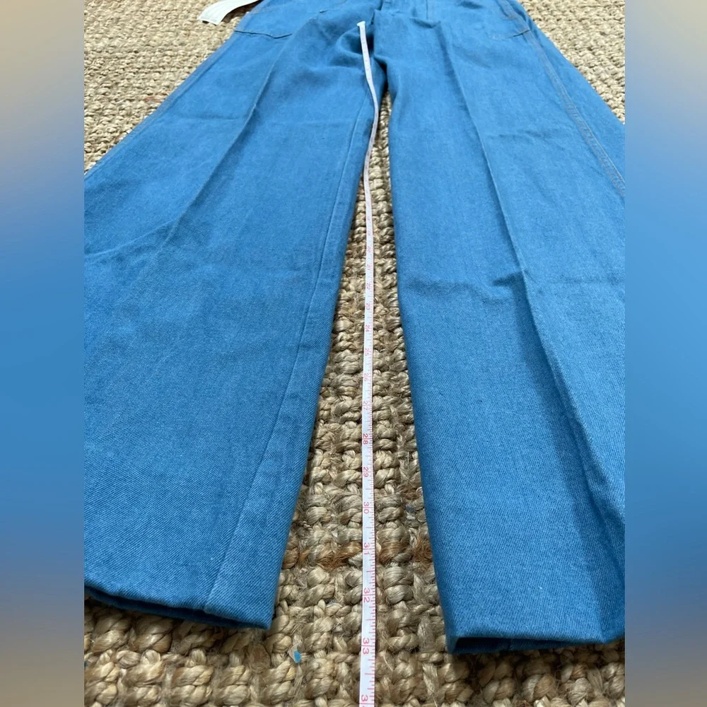 70’s Vintage Brittania Flare Jeans, NEW WITH ORIGINAL TAGS size 31 L - Picture 2 of 7